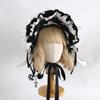 Original Rabbit Ears Cute Lolita Ponet Rabbit Ears Doll Headband Lace Bow Bunny Bnt Multi-color Hair Accessories for Women