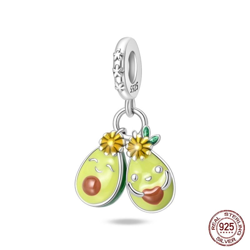 New 925 Silver Fashion Beer Champagne Red Wine Glass Drink Charms Beads Fit Original Bracelet DIY Jewelry Gift