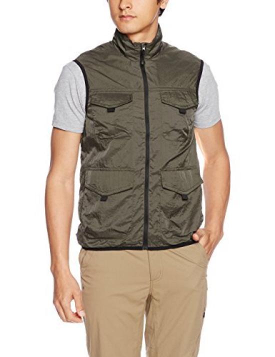 

CAPTAIN STAG Nylon Salt Shrink Taffeta 4 Pocket Vest NSF209 820 820 LL