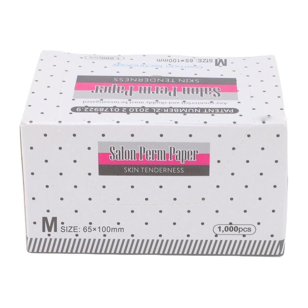 1000pcs Breathable Hair End Papers High Toughness Hair Styling Paper Hairdressing Tissue For Salon