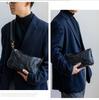 VITAFELICE Vintage Leather 2-Way Mini Shoulder Bag, Men's, nsb-30375n (Black)