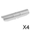 4xWindow Curtain Rod Pole Connector Interior Fitting Splice 11.2cmx2.5
