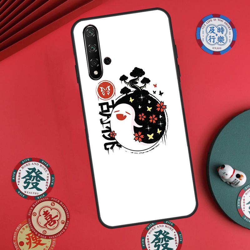 Genshin Impact Hu Tao Ghost For Huawei Nova 11 Pro 9 10 SE Y60 Y70 Y90 Y61 Y91 Y72 Y73 12i 11i 8i P20 P30 P40 Lite Case