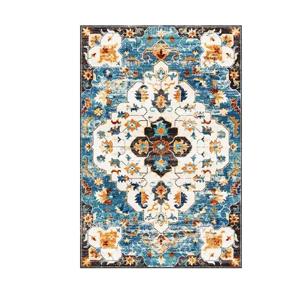 Cartoon Game-Themed Area Rug – Non-Slip Kids Room Floor Mat for Bedroom & Living Room, Soft Play Carpet