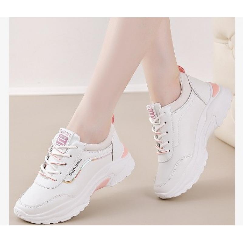 Fleece sneakers women's waterproof and non-slip 2 winter new thickened warm cotton shoes student soft sole