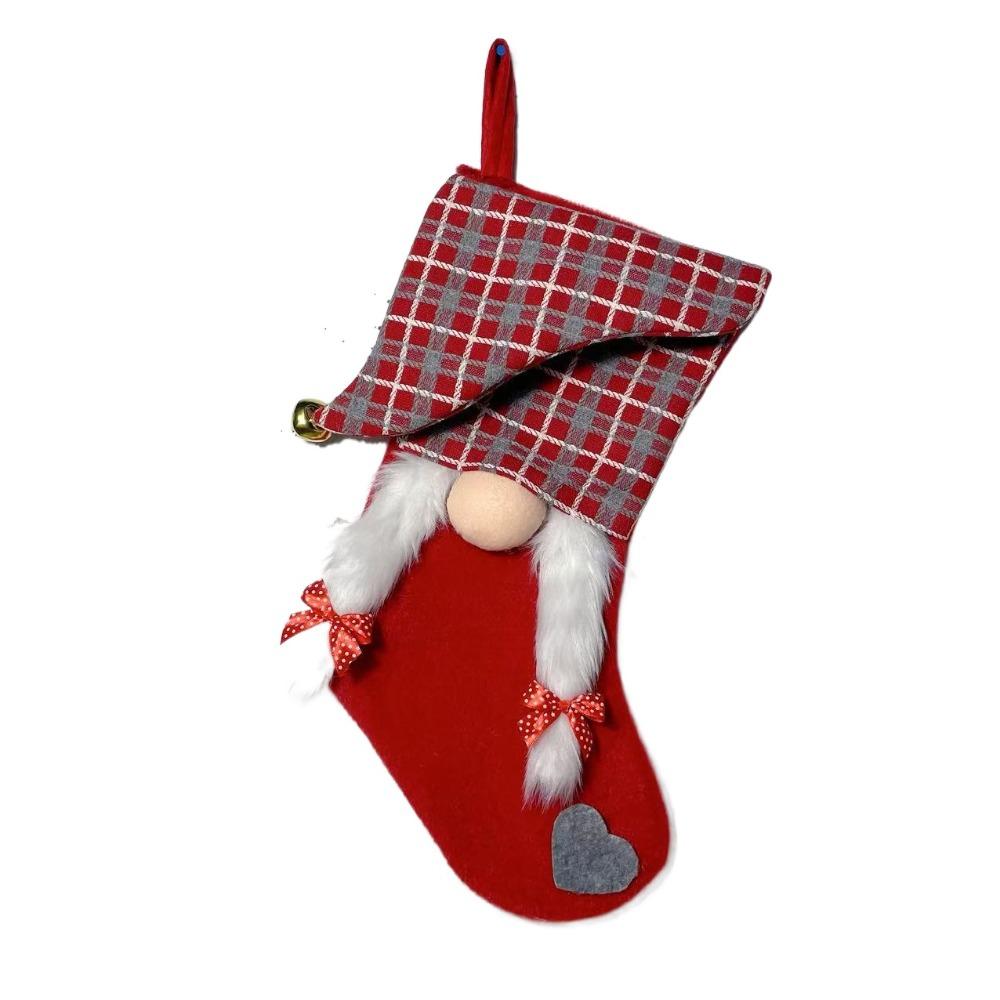Mini Large Candy Christmas Stocking Kawaii Fireplace Christmas Stocking  Car