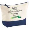 Makeup Bag - PLANETEE - Thank You Unforgettable Administrative Assistant - Large Size - Cotton - HD Printing