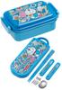 Skater Trio Doraemon Made in for Kids Set Chopsticks, Spoon, Fork, Stickers, Antibacterial, Japan, (TACC2AG-A)