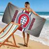 Montreal Canadiens Druck Strandtuch, Großes Weiches Schnelltrocknendes Handtuch für Strand Camping Schwimmen