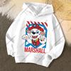 Cute PAW Patrol Kids Hoodies Skye Rubble Print Sweatshirt Trendy Long Sleeve Pullover Toddler Boys Girls Daily Outfit Gifts