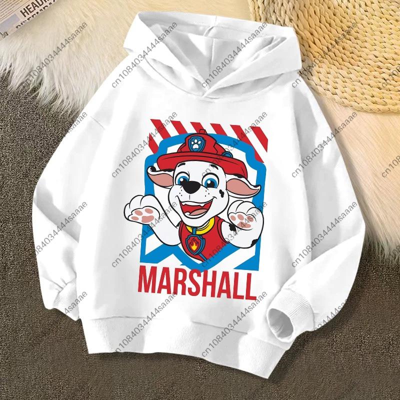 Cute PAW Patrol Kids Hoodies Skye Rubble Print Sweatshirt Trendy Long Sleeve Pullover Toddler Boys Girls Daily Outfit Gifts