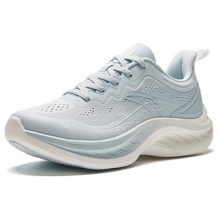 Anta Feiyun Simple Comfortable Balanced Lightweight Low-Top Running Shoes Women Sneaker Light-Blue 922415577-2