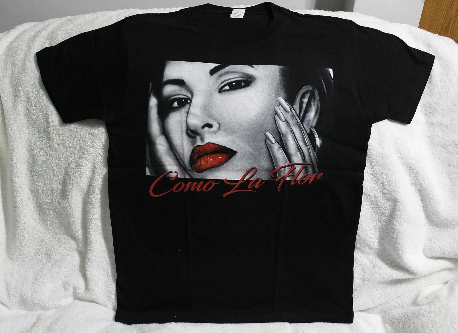 SELENA COMO LA FLOR SINGER MUSIC MEXICO T-shirt XL