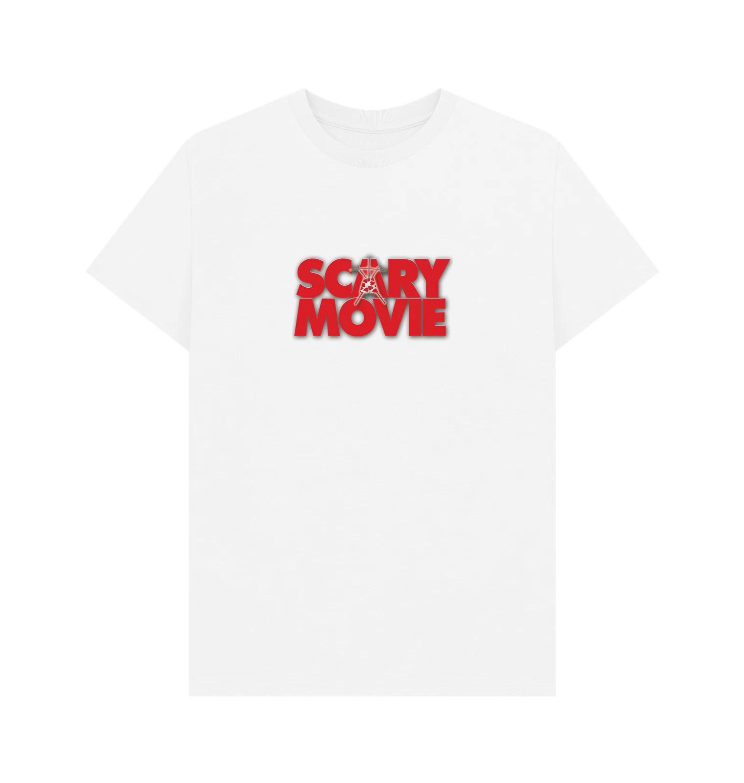 PREMIUM OFFICIAL Scary Movie Scary Movie Official Movie Graphic White T-Shirt L