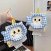 Cute Cat Tissue Holder for Home, Bathroom or Car - Hanging Pull-out Design