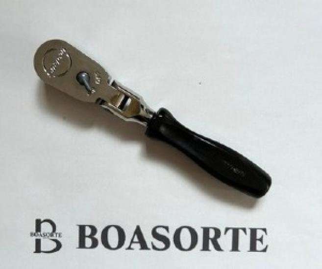 

Накидной FHKFD80 3/8 Привод Трещотка с короткой гибкой головкой Жесткая рукоятка Черный Б/У