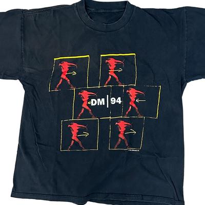 Rzadki Depeche Mode 1994 Wznowienie Unisex Męski S-235XL 20D1731