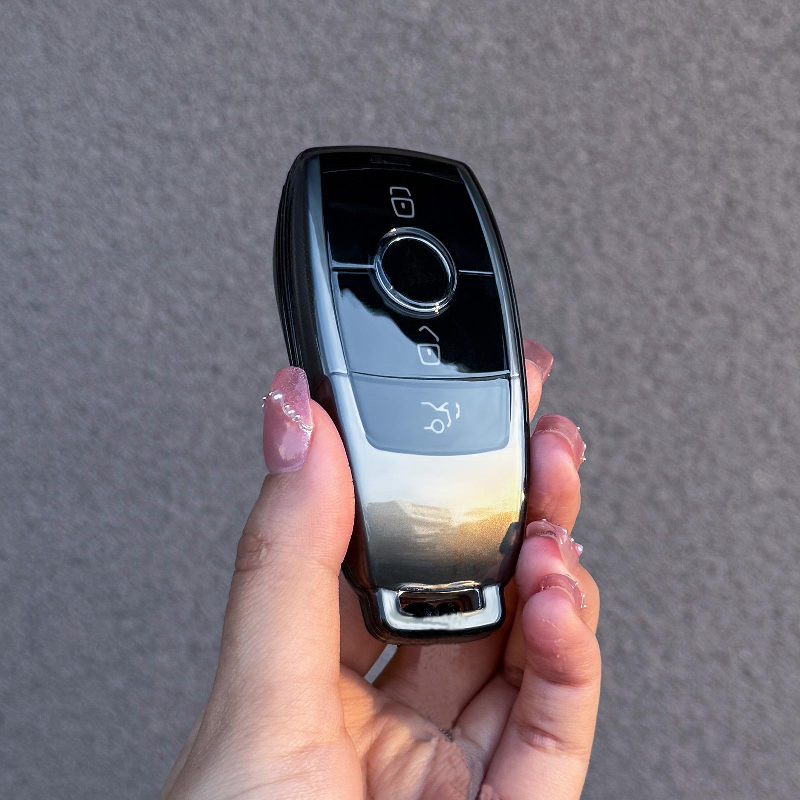 

Soft Tpu Car Key Case For Mercedes Benz Glc C200 C180 Cla W177 W205 W213 W222 Cle Glb X167 Amg A C E S G Class Key Case Holder