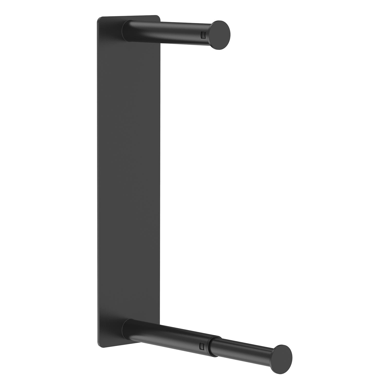 

New Wall Mounted Magnetic Hanger Organizer Stacker Extendable Hanger Holder for Washing Machine Closet Laundry Room Organization чорний