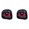 Stretch Car Headrest Cover Set 2 Pack, Visual Cabin Covers for Dust Care and Horror Theme Vehicle Decoration Update