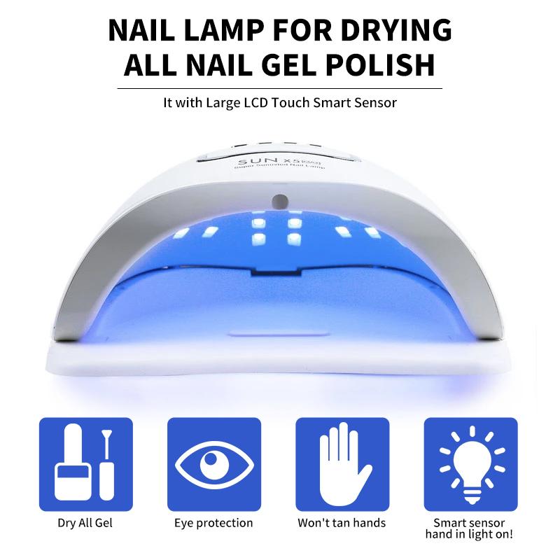 Nail Drying Light Whith Lntelligent Sensor LED Nail Dryer For Remover Gel Polish Equipment Tool
