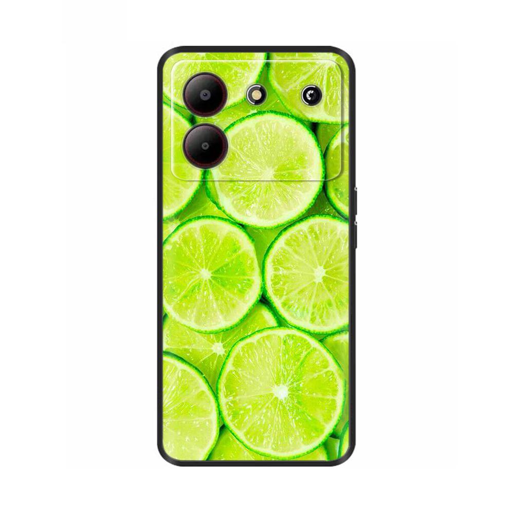 Cover For ZTE Blade A54 4G Case Silicone Painted Soft Protective Black Coque For ZTE Blade A34 BladeA54 Cartoon TPU BladeA34 Bag