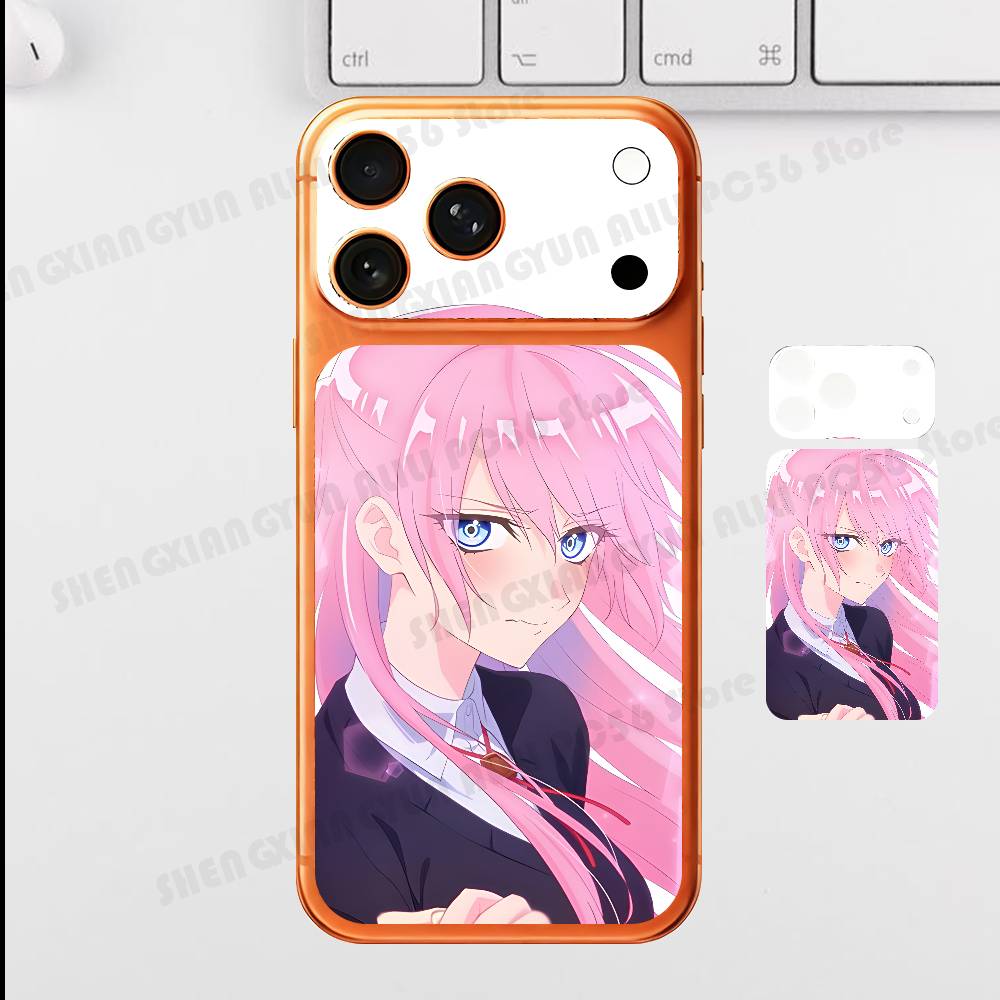 Shikimori-san Izumi Anime Figure For Iphone 17 Pro ProMax Back Protective Decorative Sticker Back Cover