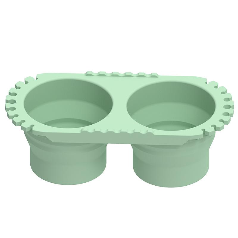 1Pz Secchio Pieghevole Portatile in Silicone per Studenti d'Arte, Secchiello per Acquerelli e Pittura, Secchiello Multifunzione per Lavaggio Pennelli