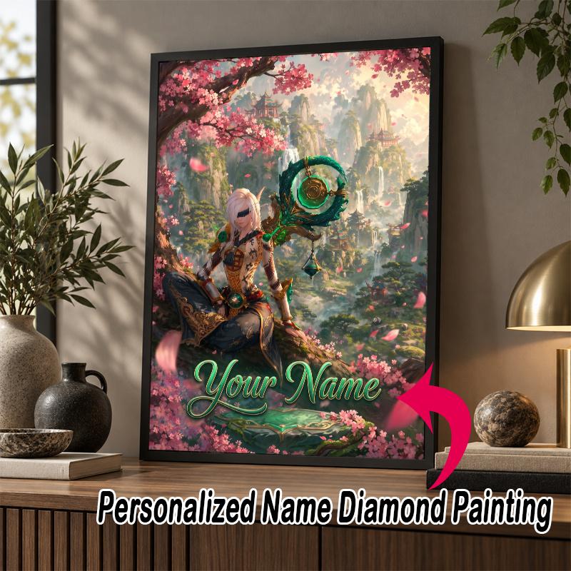 Individualus pavadinimas World of Warcraft 5D deimantinė tapyba Personalizuotas pilnas gręžimas Deimantinės dailės rinkinys Dovana