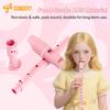 Sondery German-Style Soprano Recorder, Made of ABS Resin, Durable and Easy To Play for Beginners, with German Fingering Chart and Carrying Pouch