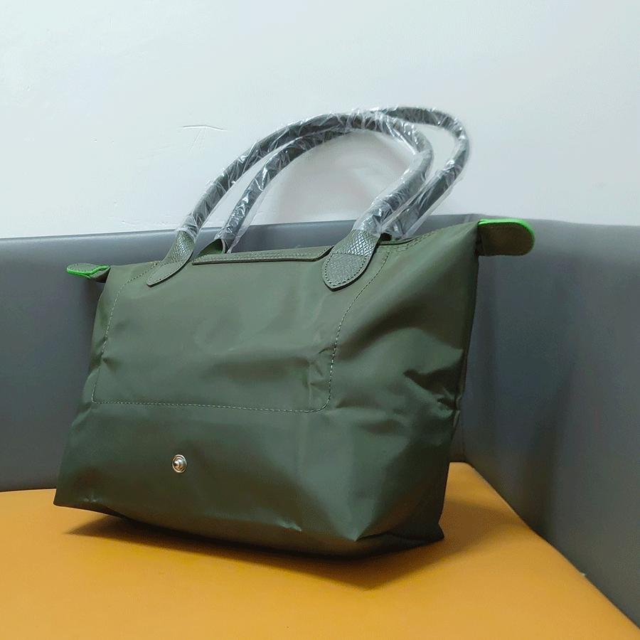 Geantă de plajă tote din nailon de înaltă calitate, geantă de mână la modă pentru femei, geantă tote de umăr Oxford, geantă de cumpărături pliabilă impermeabilă pentru femei