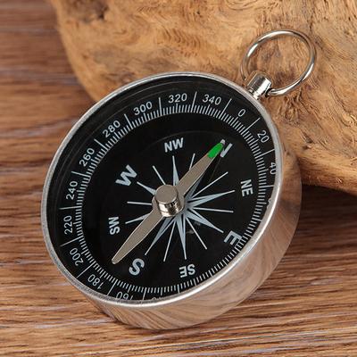 Stainless Steel Lightweight Emergency Compass Portable Outdoor Survival Compass Tool For Trekking Hunting Hiking Camping Tool