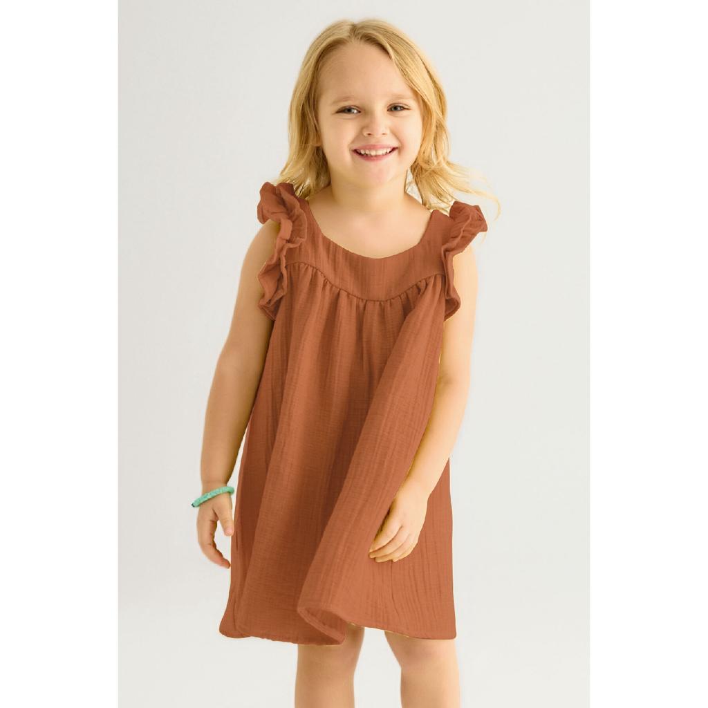 Fata Fata Culoare Roz Rochie Lat Patrat Decolteu