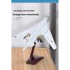 1/200 Scale TU-160 Long Range Strategic Bomber Model with Display Base Collection Ornaments Military Fan Gift Halloween Toys