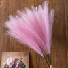 INS Style Pampas Grass & Green Plants Artificial Flowers for Wedding Decor & Crafts