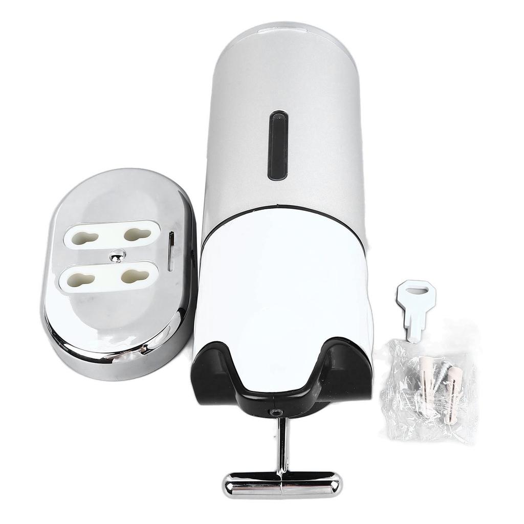 Veggmontert såpedispenser trykk manuelt lotiondispenser for sjampo såpe balsam dusjsåpe