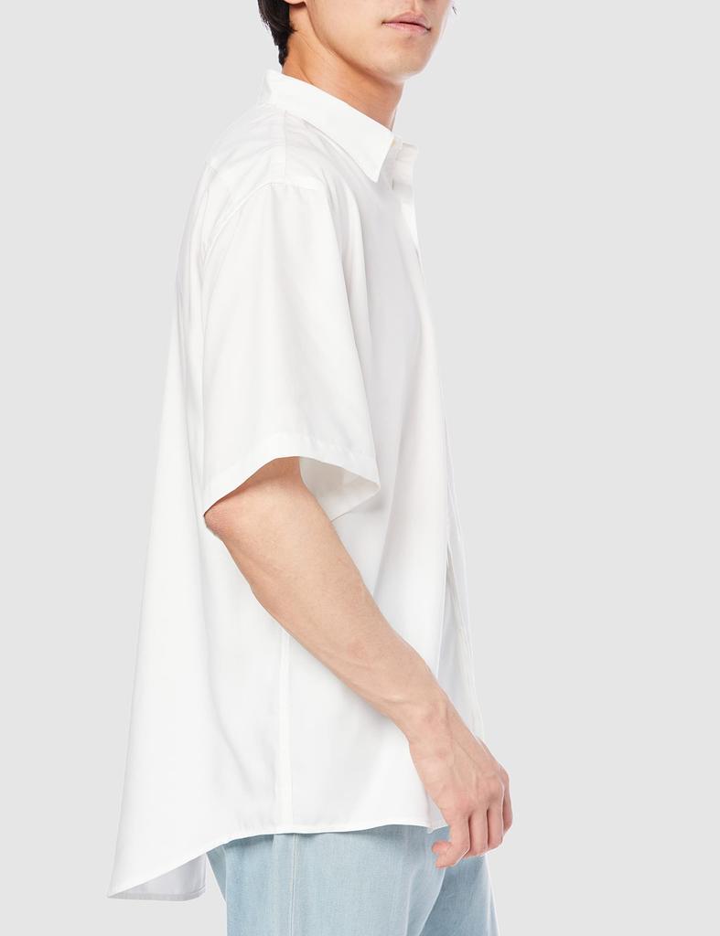 Lee Official Short Sleeve Size Men's Button-Down Shirt, White, M, LS1361-118
