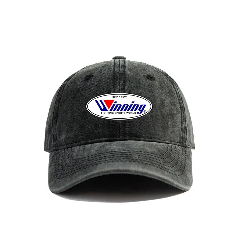 2025 Winning Boxing Baseball Cap Summer Distressed Dad Hats Unisex Outdoor Adjustable Cotton Caps Outdoor Sun Protection