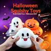 Halloween Ghost  Pumpkin Squishy Toy Set, Slow Rising Stress Relief Fidget Decompression Sensory Toy