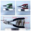 Badminton Tennis Racket Stringing Machine Clamp Pliers - Four-Spring Fixing Tool (Red, Black, Green)
