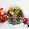 Red Christmas Wreath for Front Door Gold Window Wall Door Christmas Decorations 2025 Garland Ornament Guirnalda Navidad