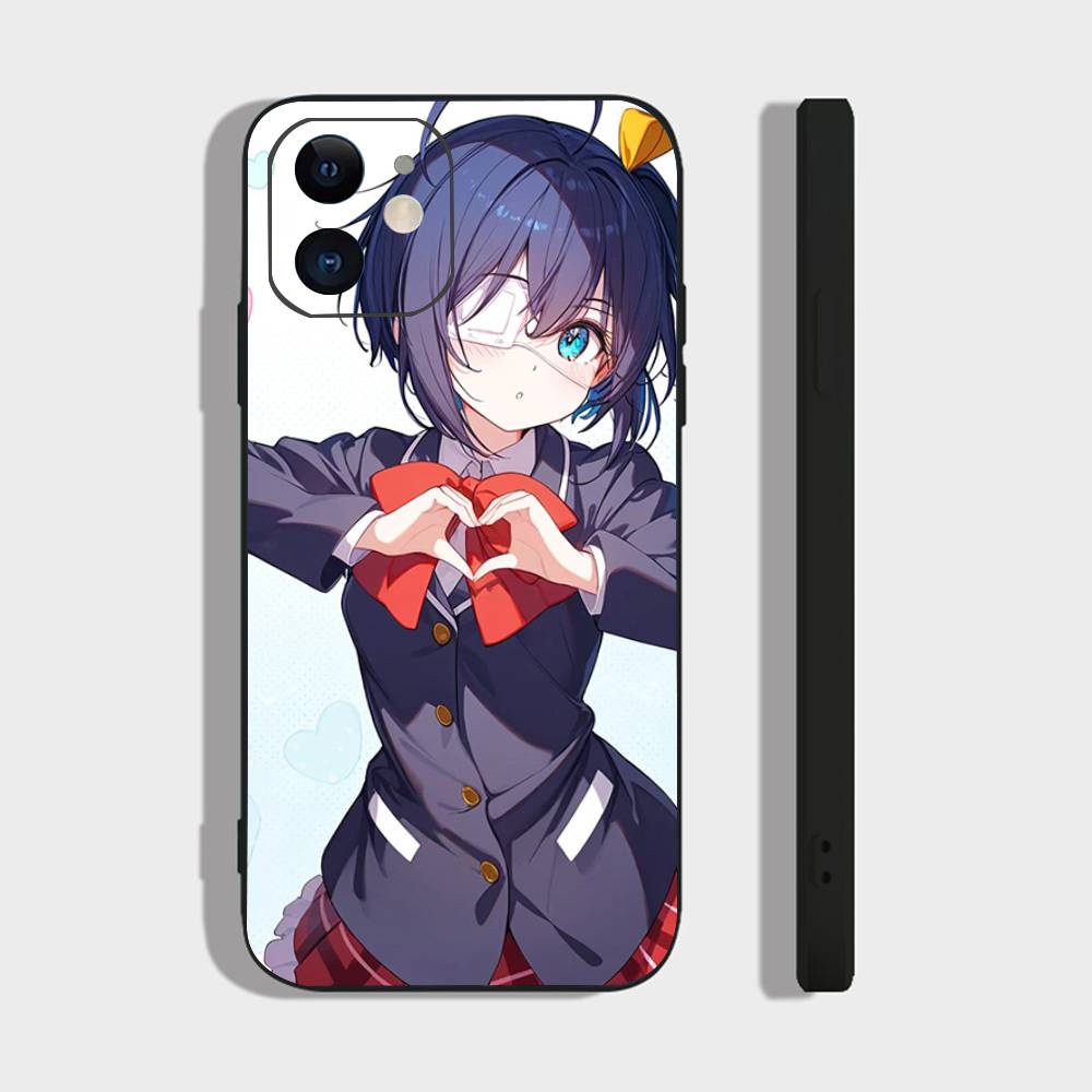 

Takanashi Rikka Animation Take On Me Phone Case For IPhone 17 Air 16 15 14 13 Pro Max 11 12 Black Silicone Cover IPHONE 11PRO