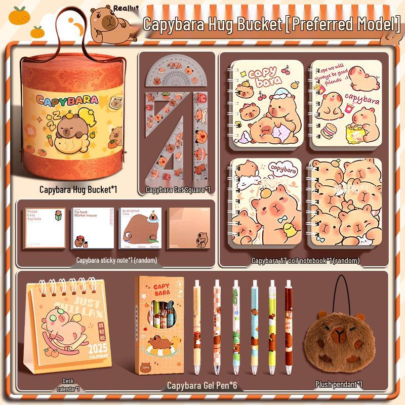 Capybara Stationery Gift Set: Student Reward & Souvenir Supplies
