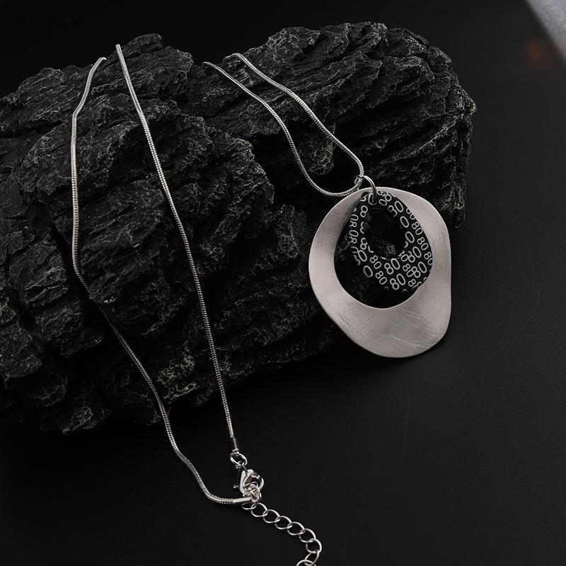 2025 Four Seasons Pendant Retro Accessory Long Ethnic Style Leaf Simple Accessories Pendant 2