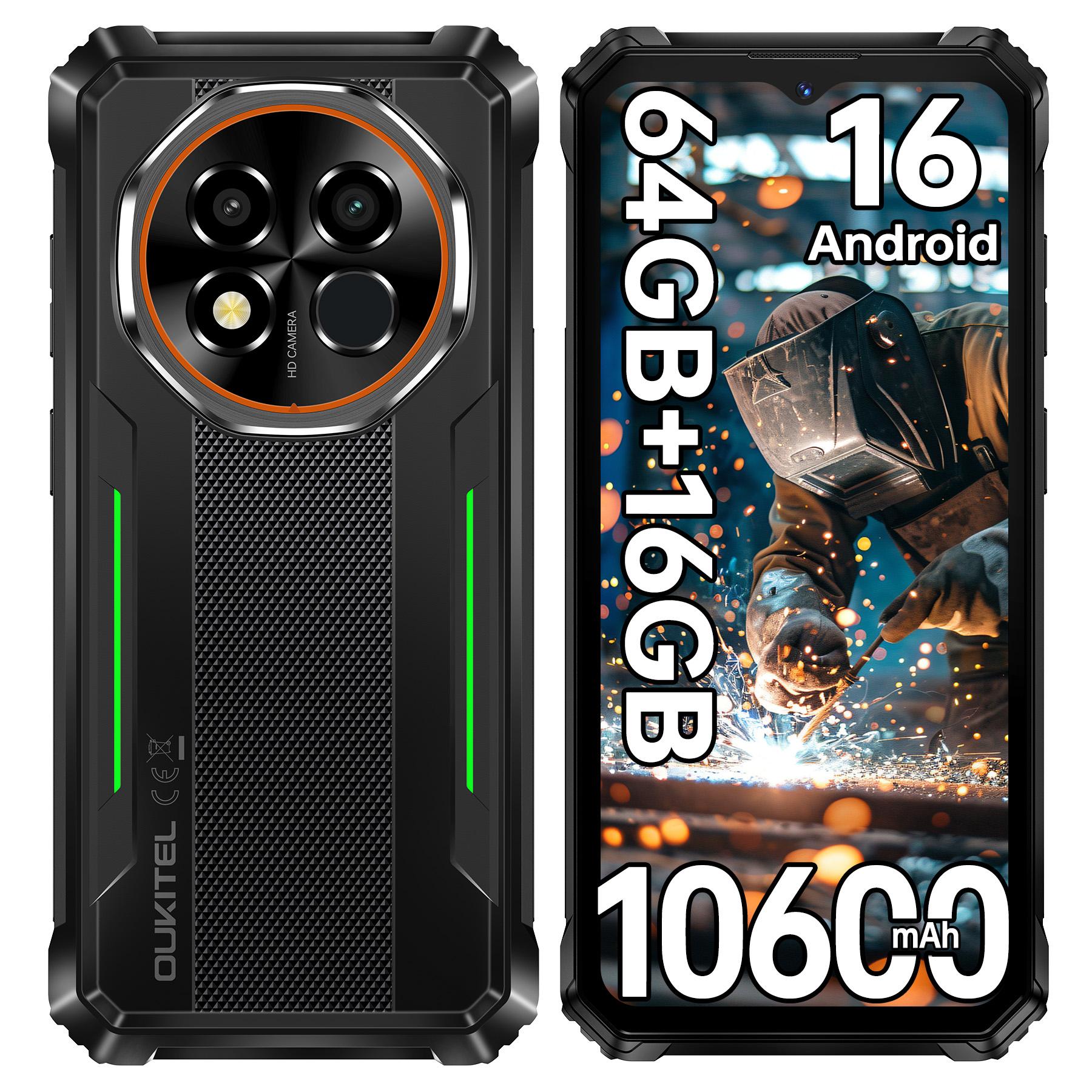 OUKITEL G6 Izturīgs Viedtālrunis Android 16