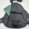 Multifunctional Wear-Resistant Oval Crossbody Bag for Two-Way Radio Storage