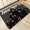 Hot Band T-Tokio H-Hotel Floor Mat INS Style Soft Bedroom Floor House Laundry Room Mat Anti-skid Household Carpets