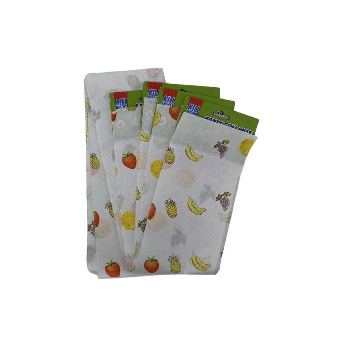 

Pièges à Mouches Adhésifs – Motif Fruits, Sans Produits Chimiques Set de 4