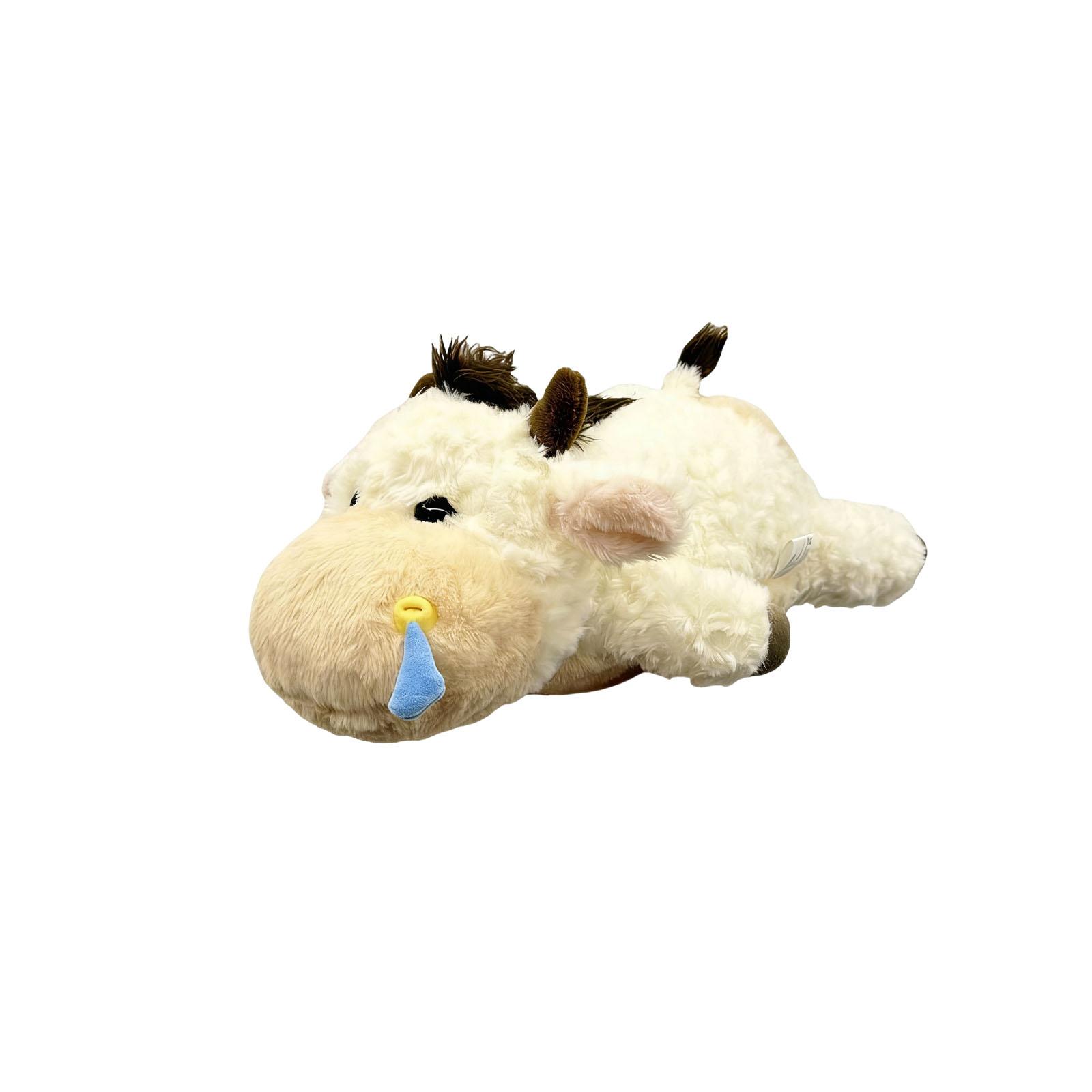 

Plush Cow Stuffed Animal Soft Toy Cute Farm Animal Design Cozy Companion for Kids and Collectors Large Size Plush Toy One Size белый