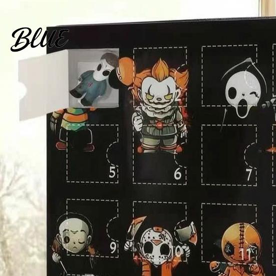 Halloween Advent Calendar 2026 24 Day Countdown Box Spooky Holiday Party Favor for Kids Adults Horror Themed